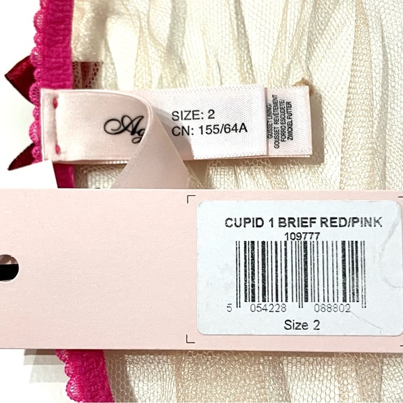 Agent Provocateur Cupid Hearts Bra Set 32C + AP2 - Picture 5 of 8